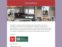 Tablet Screenshot of damareno.com